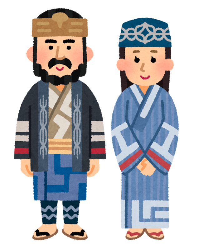 いらすとやのアイヌ