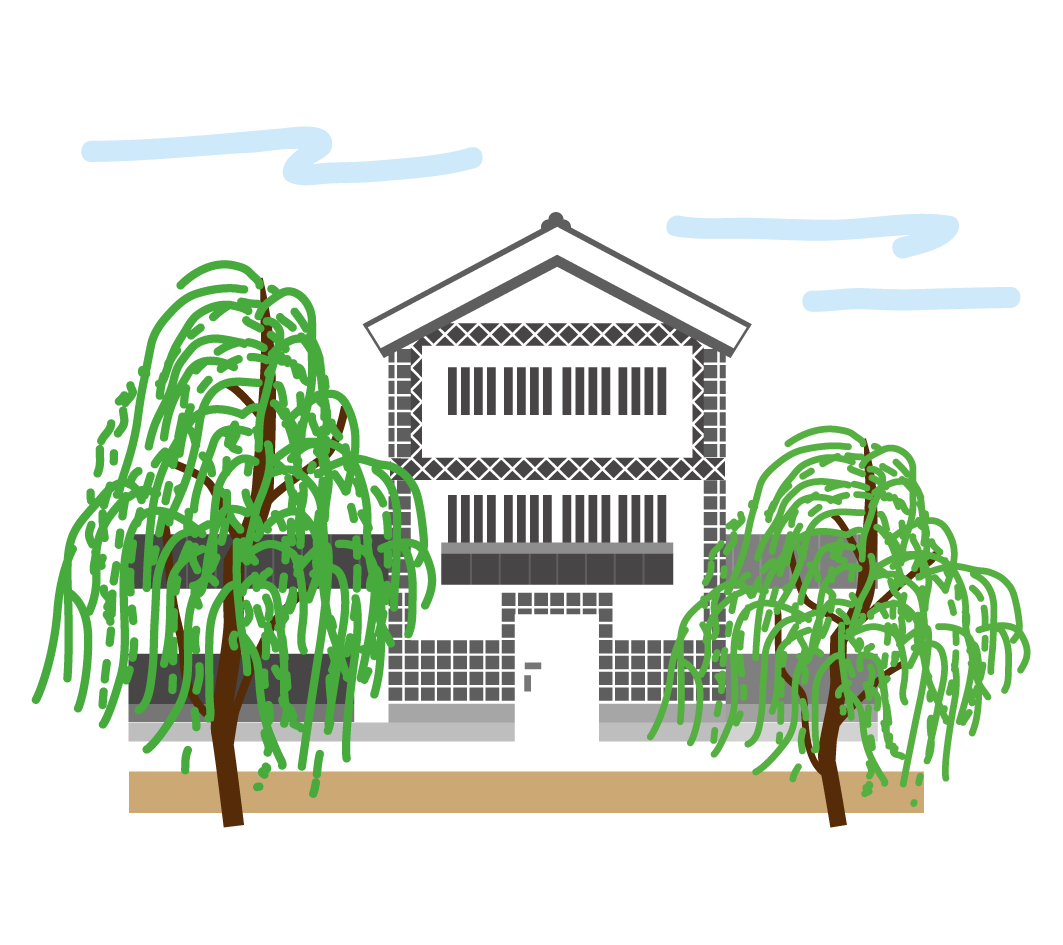 倉敷市のイメージイラスト