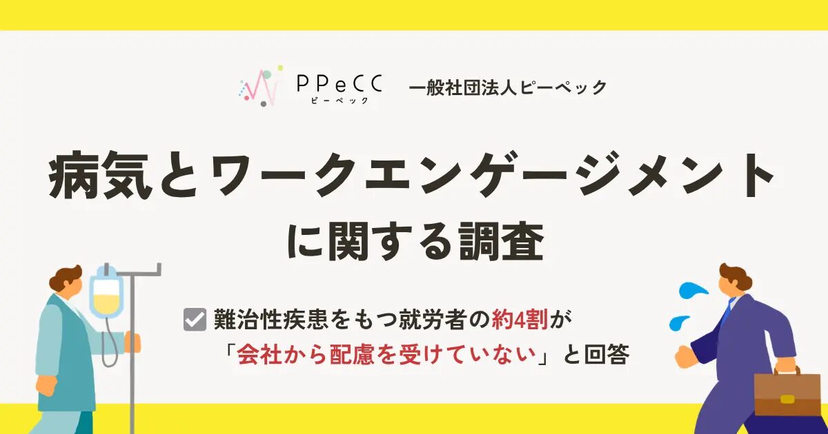 「病気とワークエンゲージメント」等に関する調査