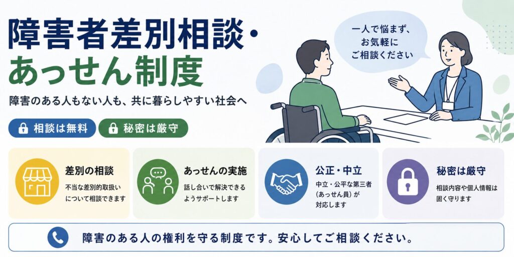 障害者差別相談・あっせん制度