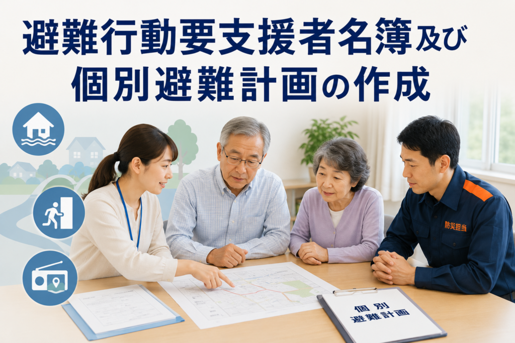 個別避難計画を考える地域の会議