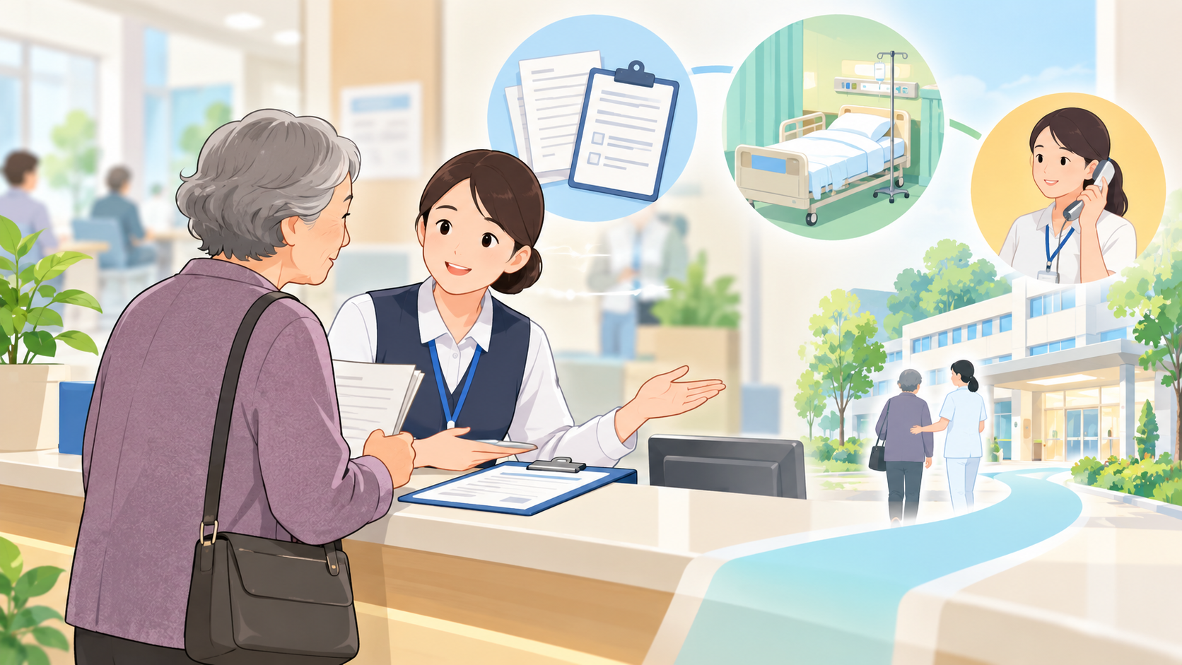 安心につながる病院案内