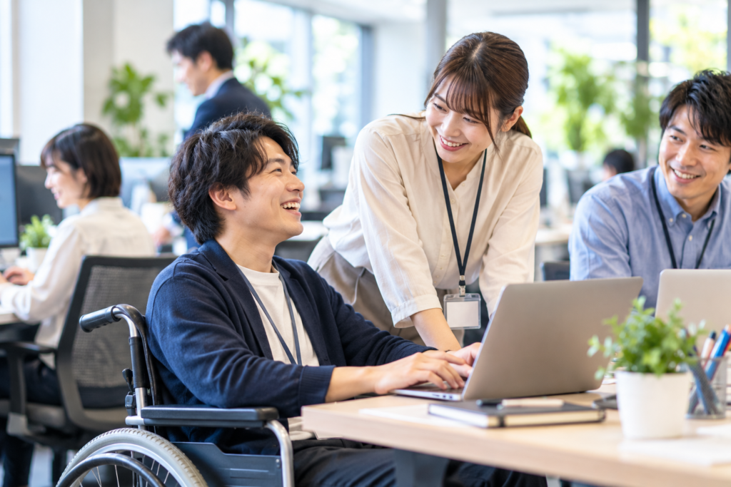 笑顔が広がる協働オフィス